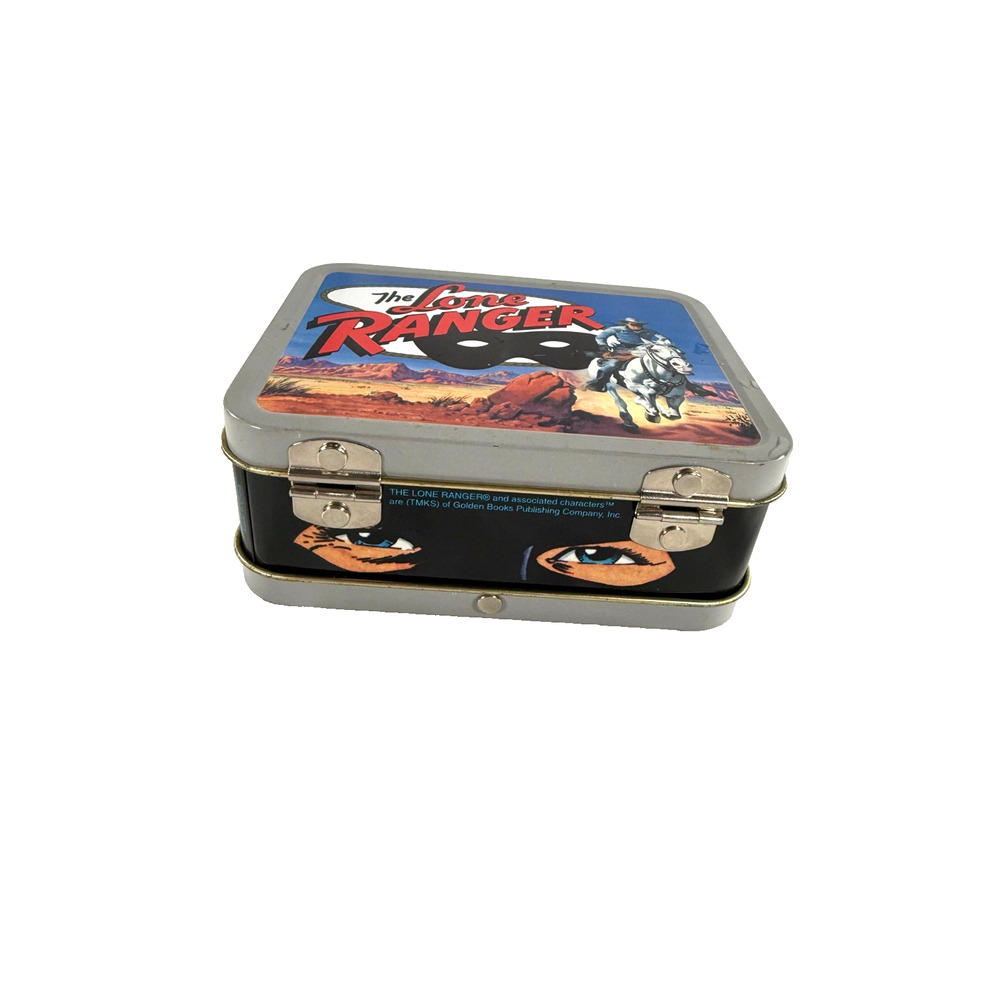 Vintage The Lone Ranger Lunch Box 2001 Cheerios Mini Tin 60th Anniversary Promo - Picture 4 of 4